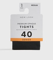 New Look Black 40 Denier Premium Opaque Tights